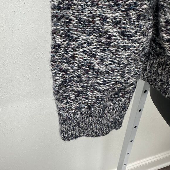 Tommy Hilfiger Mock Neck Cable Comfortable Fall Sweater Black/Gray/White XL - Picture 10 of 13